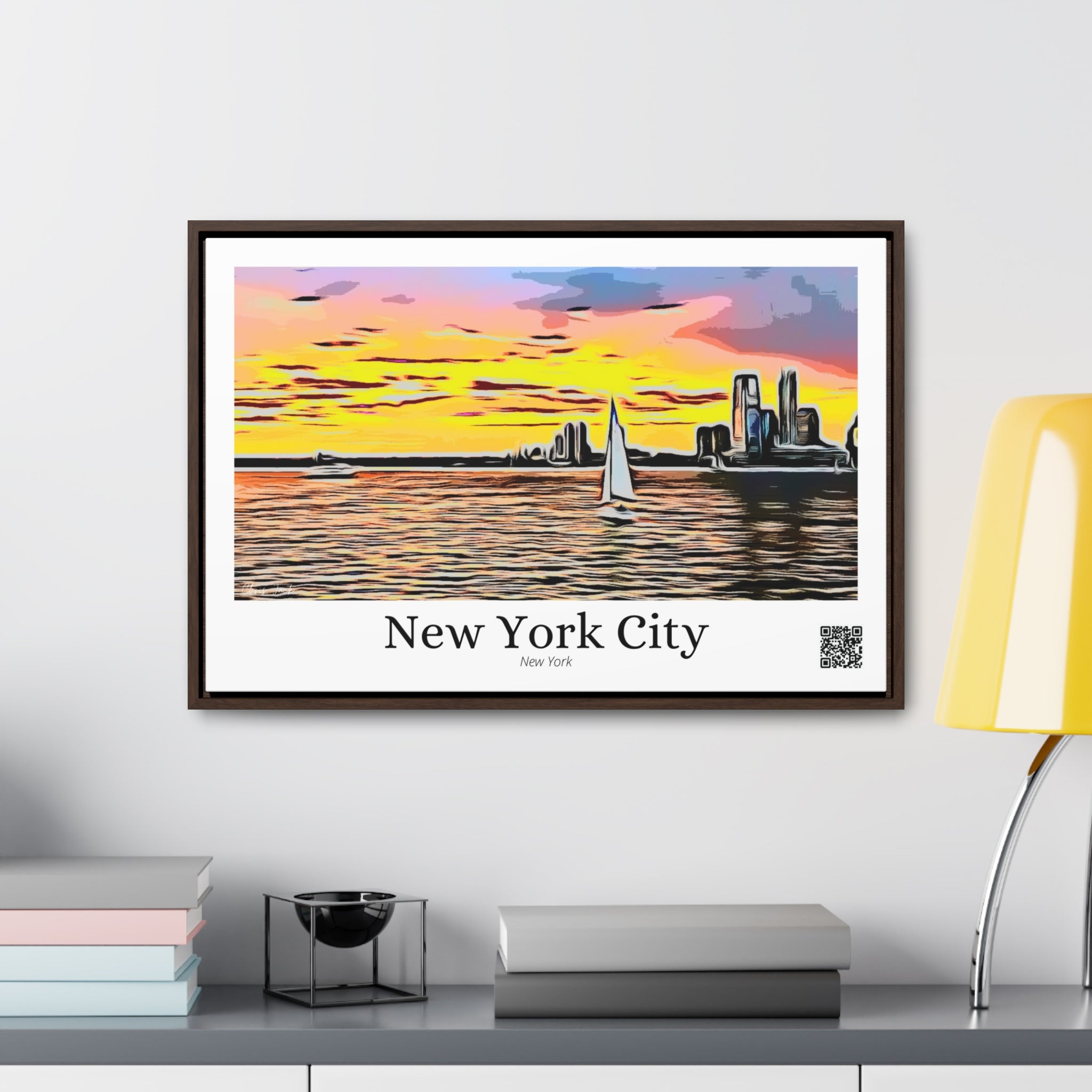 Sail into the Sunset: A New York Harbor Moment