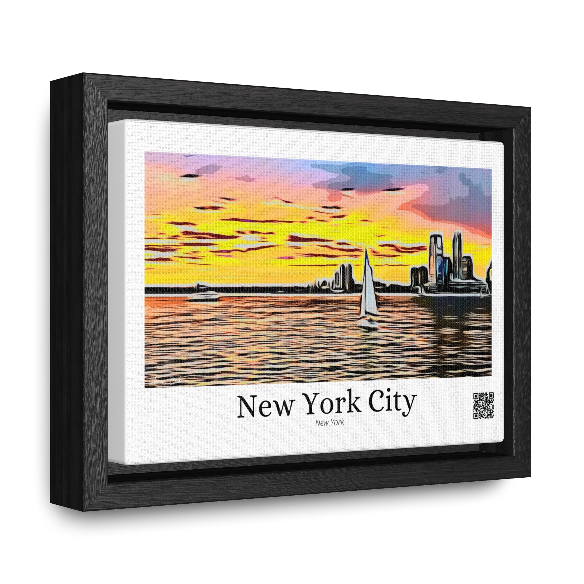 Sail into the Sunset: A New York Harbor Moment